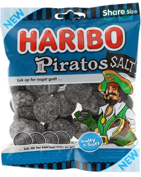 Piratos Salz Haribo 120g