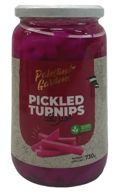 Eingelegte Steckrüben Palestines Gardens 730g