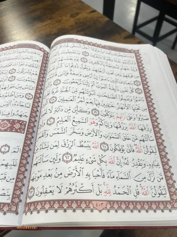 Stor Koran På Arabiska, Bordeux