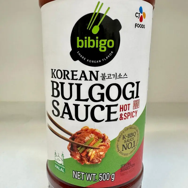 Koreansk Bulgogi-sås, het & kryddig, 500G