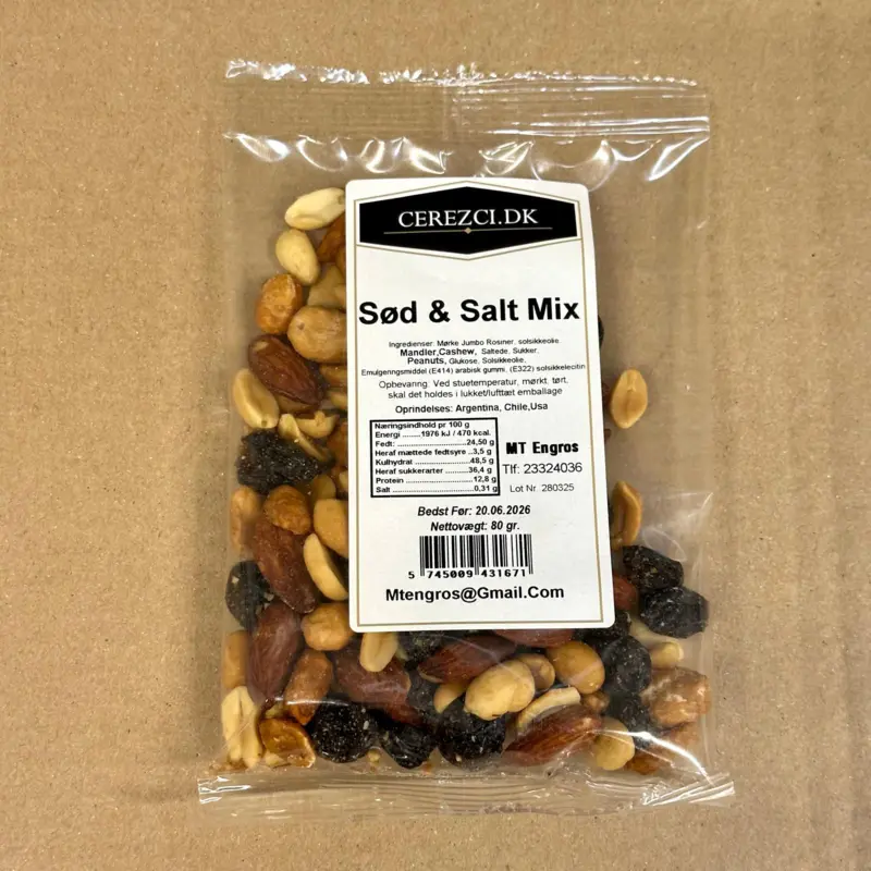 Süß und salzig Mix, 80g