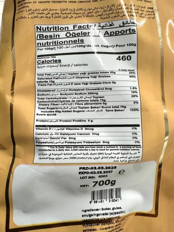 Eclairs Honungskarameller, 700g