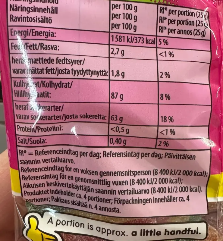 Haribo Flower zourr, 110g