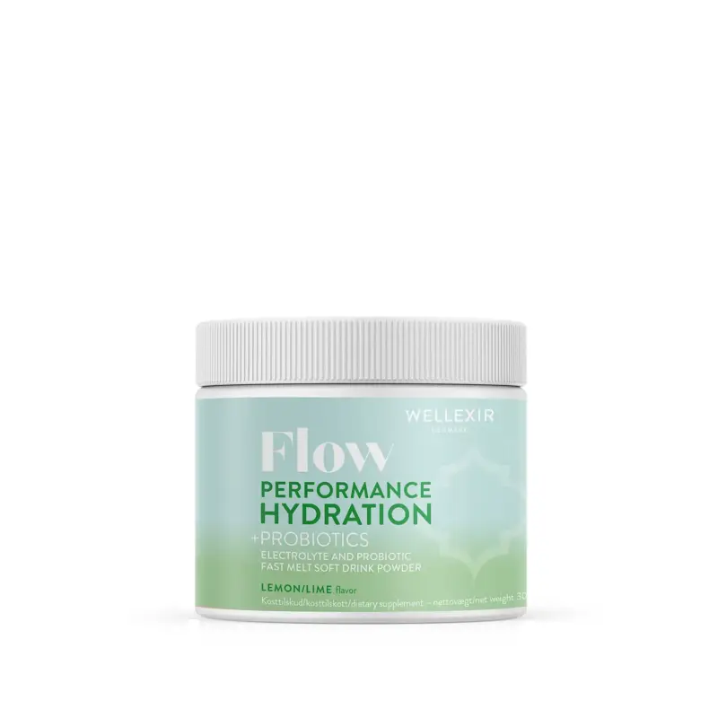 Wellexir FLOW Hydration med Lemon och Lime (300 gr)