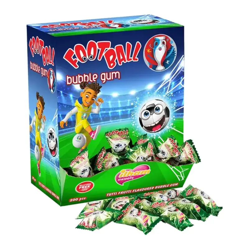 Football Tutti Frutti Bubble Gum 1st
