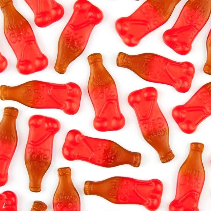 Cherry Cola Flasker, Haribo, 3kg (Veggie)