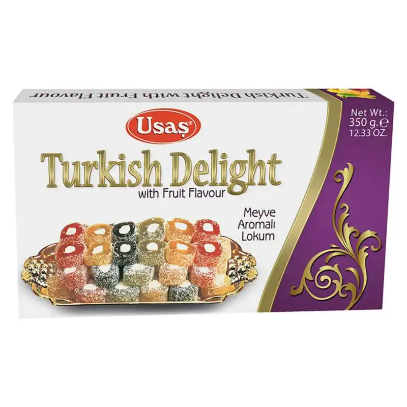 Turkisk Delight med Fruktsmak 350G