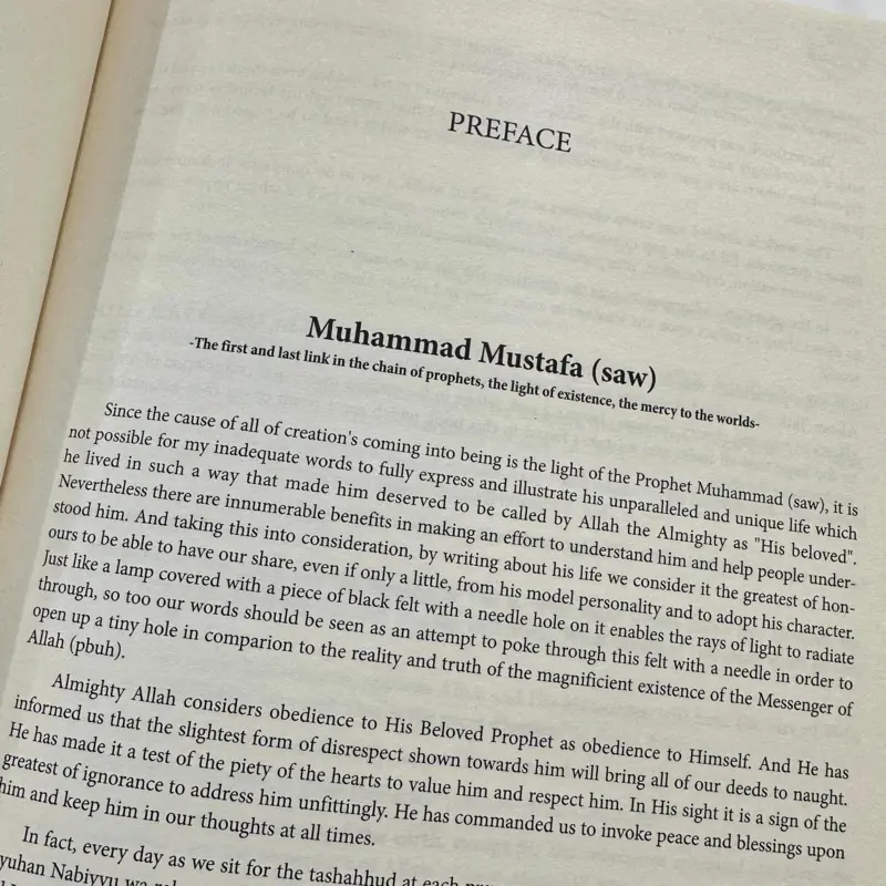Prophet Muhammad Mustafa (saw) - Ein Lehrbuch