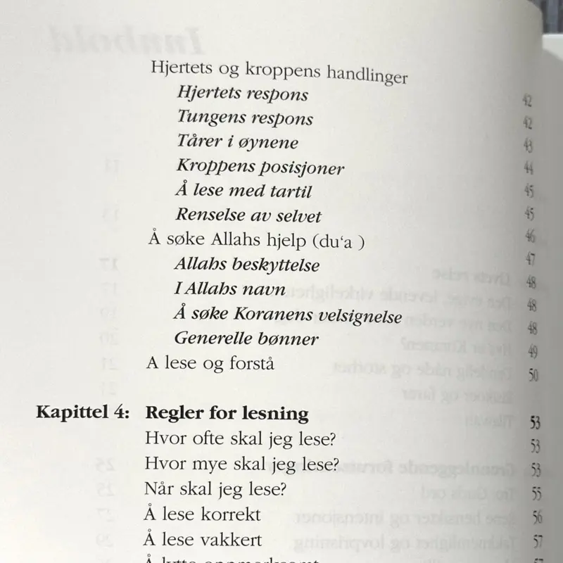 Velkommen til koranen