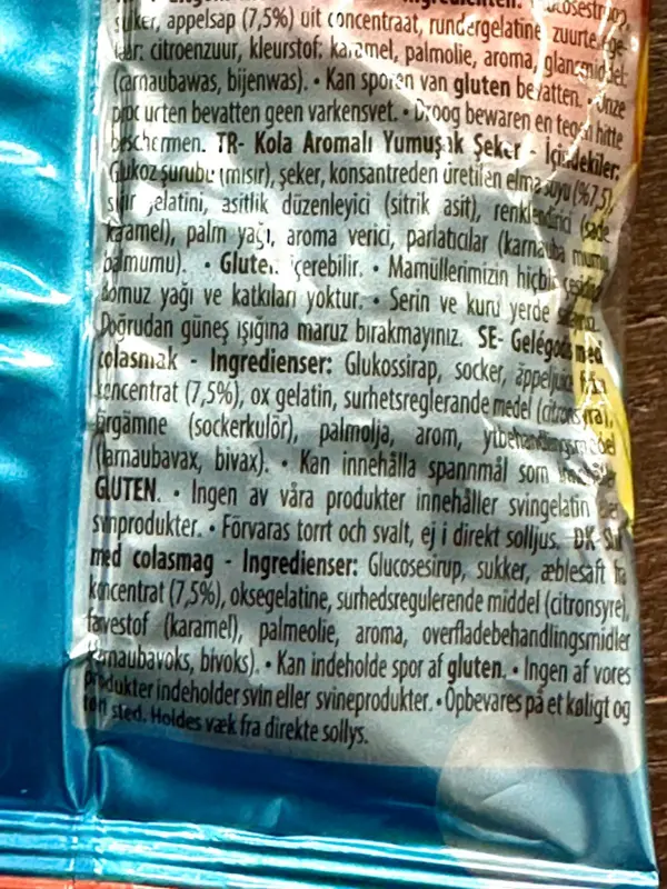 Cola Bebeto, 80g