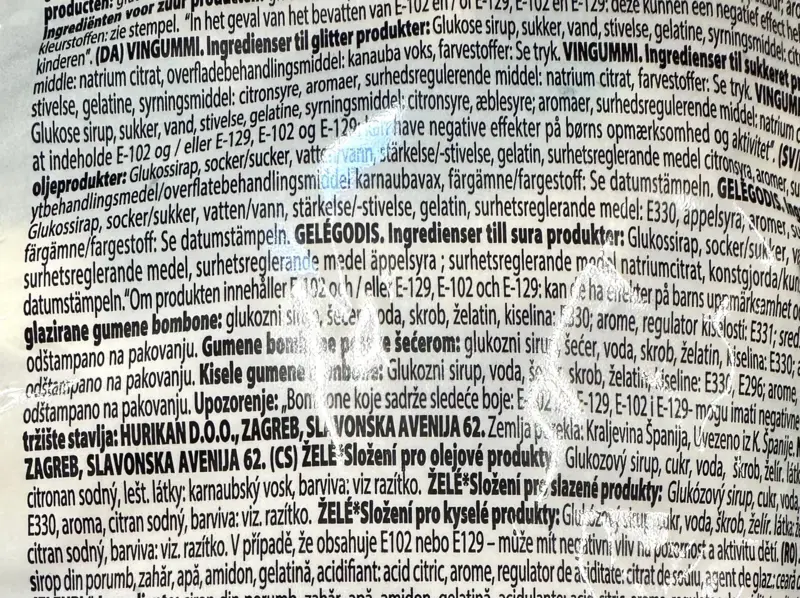Jelly sharks, 1000g
