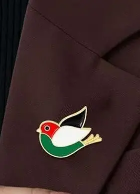 Palestina Badge fågel