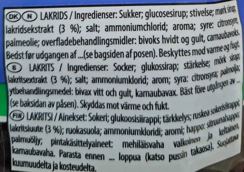 Lakridskringler - De Små Haribo 120g
