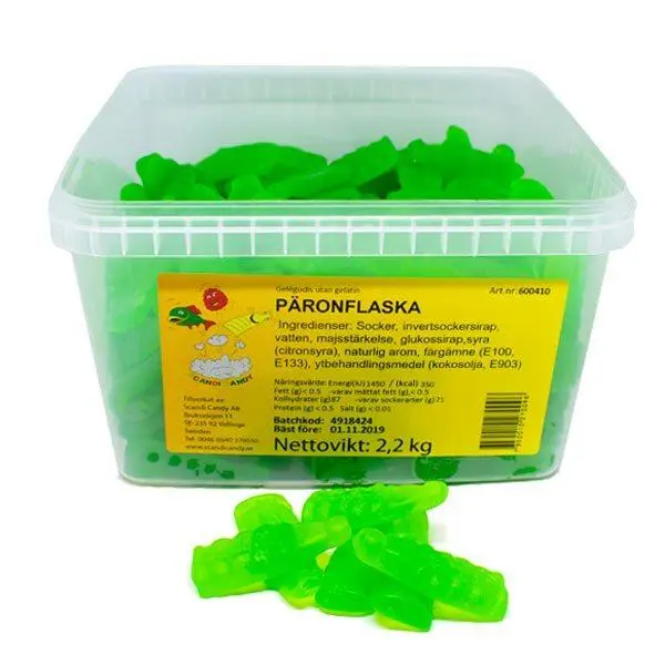 Päronflaska Scandy Candy 2,2 kg