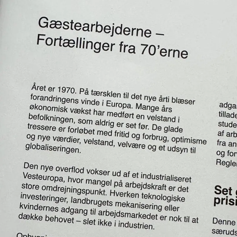 Gästarbetarna. Berättelser från 70-talet