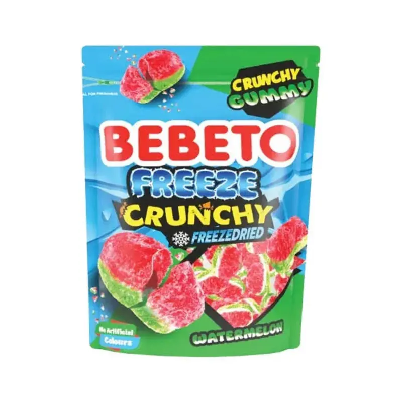 Bebeto Freeze Crunchy, Vattenmelon, 35g