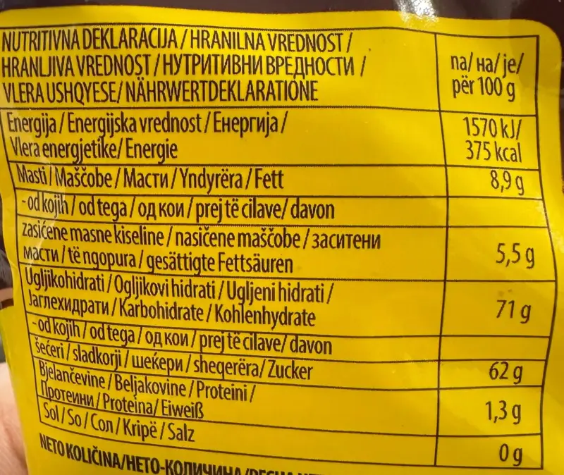 Bananko mini, 120g