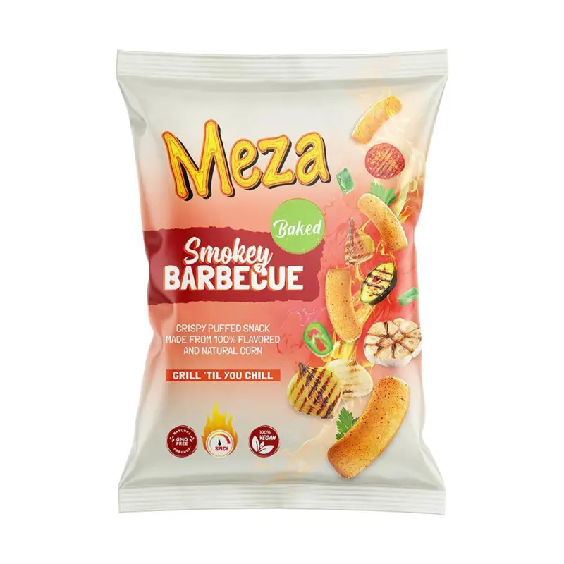 Meza Chips, Smokey barbecue, 135 g