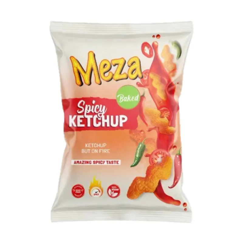 Meza Chips, kryddig ketchup, 135g