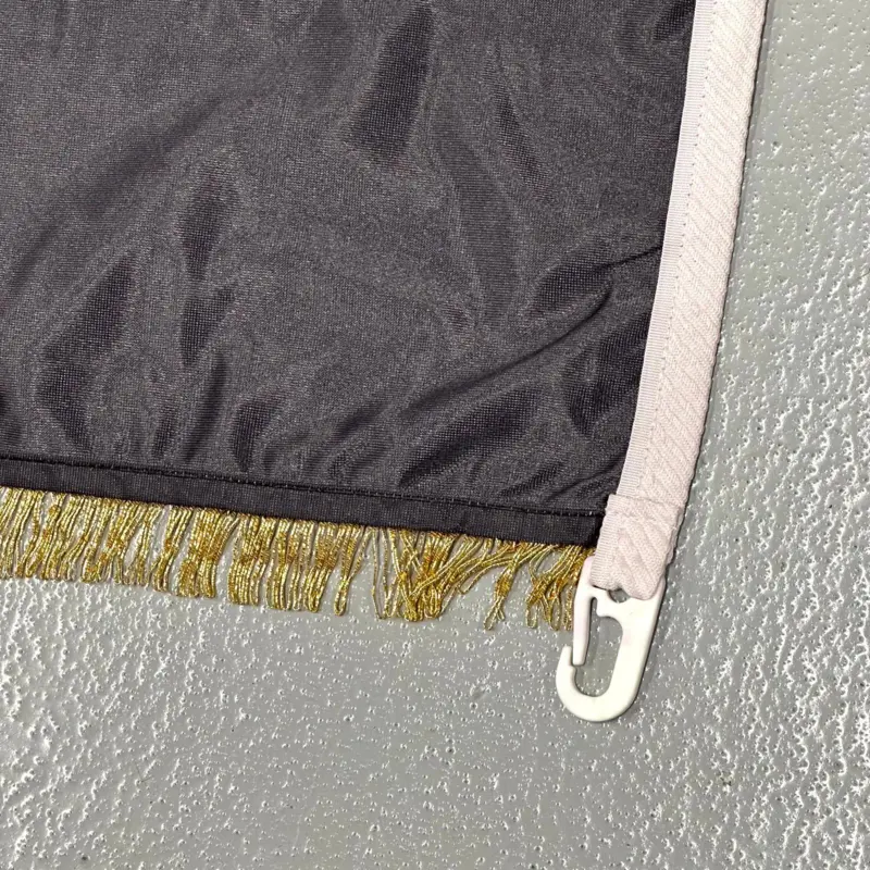 Stor Shahada-flagga i svart