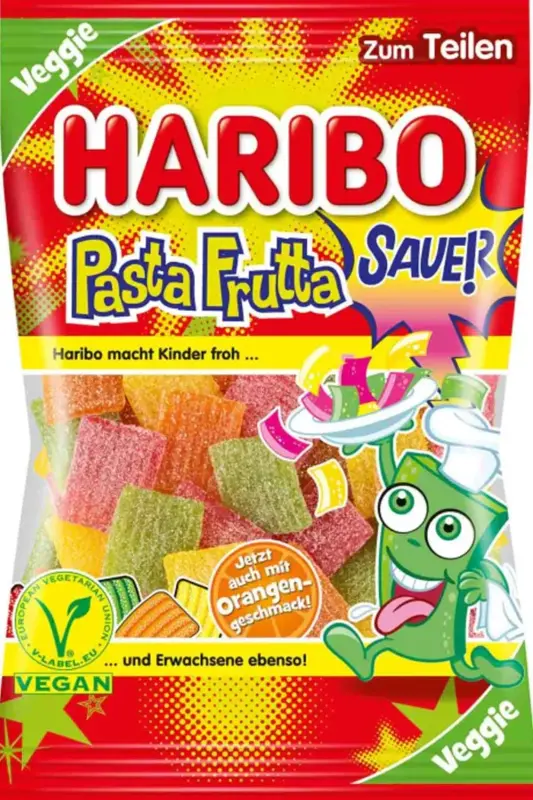 Pasta Frutta Sour, Haribo 70g
