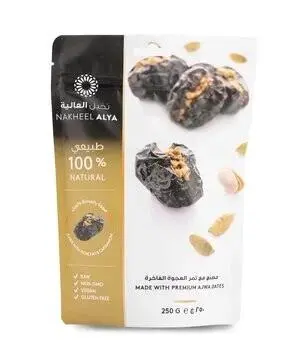 Ajwa-dadler med pistacie og kardemomme