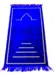 Pure Velours Bettdecke Navy Blue