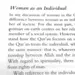Quran und Frau