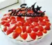 Eid Mubarak Cake topper i Svart