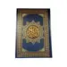 Koran auf Arabisch, blau