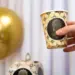 Ramadan Kareem Papkrus (10 stk) - Sort & Guld