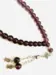 Granatæble Farvet Glas Tasbih med 33 Perler