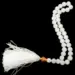 Stilfull Vit Sten Tasbih med 33 Pärlor