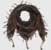 Palästina Schal, Keffiyeh, Braun/Schwarz