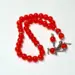 Klassisk perle tasbih med sølvdetaljer, 33 perler (7 farver)