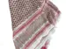 Hvid med Rød/Grøn Keffiyeh