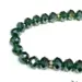 Kristallgrüne Tasbih mit 33 Perlen