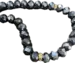 Black Metal Tasbih Med 33 pärlor