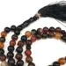 Tigers Eye Svart Agat Sten Tasbih 99 Pärlor