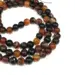 Tigers Eye Svart Agat Sten Tasbih 99 Pärlor