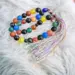Sultan Tasbih M. Forskelligefarvet Agate Sten 33 Perler