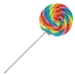 Swirl Rainbow Slikkepind 1 stk 30g