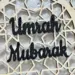 Große Umrah Mubarak Mihrab Holzdekoration