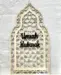 Große Umrah Mubarak Mihrab Holzdekoration