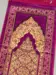 Mihrab gylden børnebedetæppe i velour