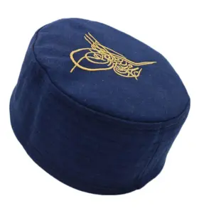 Kufi Bede Hue Mørkeblå (M)