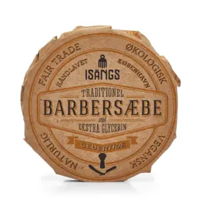 Traditionel Barbersæbe Cedertræ, Isangs 70g
