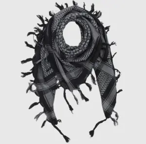 Sort/Grå Keffiyeh