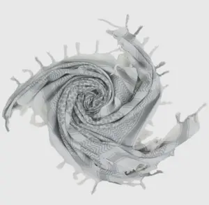 Hvid/Lysegrå Keffiyeh