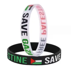 Palästina Armband Schwarz